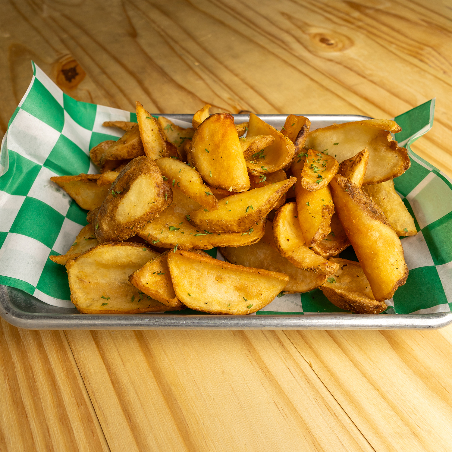 Loaded Typickle fries fresh from the kitchen