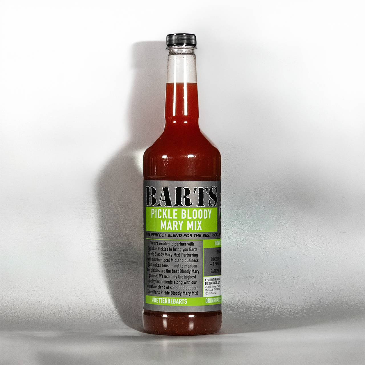 Typickle and Bart's Pickle Bloody Mary Mix bottle